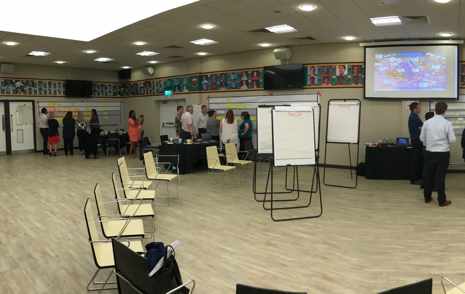 Great afternoon facilitating an event for Travis Perkins PLC #communicate #engage