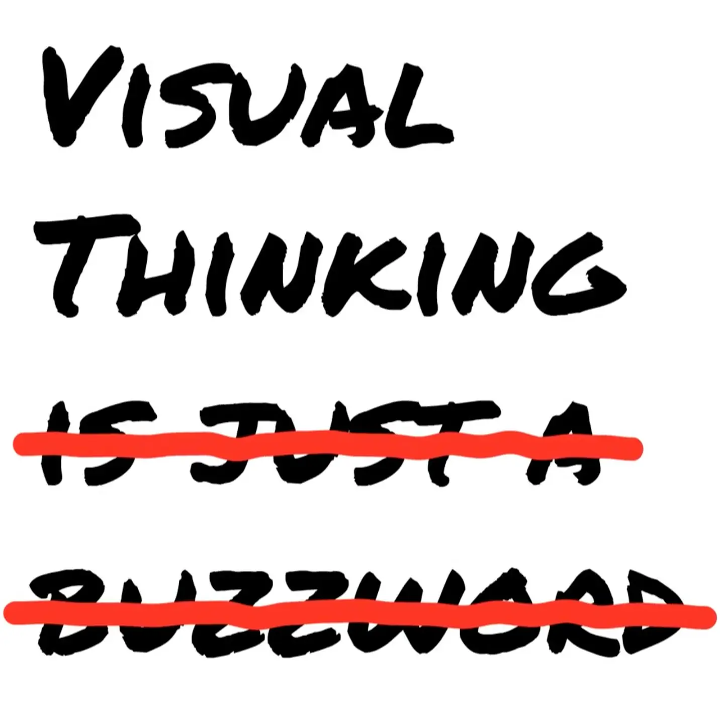 Visual Thinking isn’t just a buzzword…